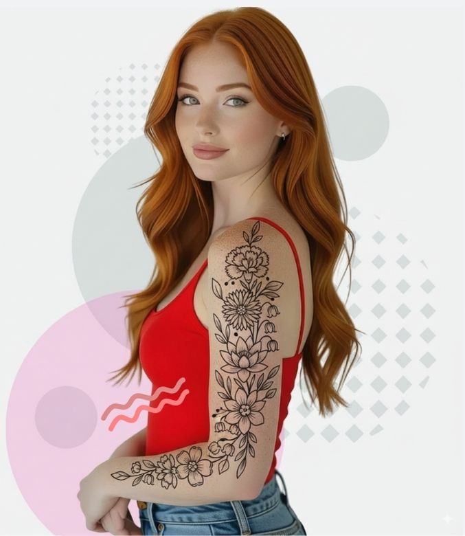 custom birth flower tattoo design service 1 custom birth flower tattoo design service 1